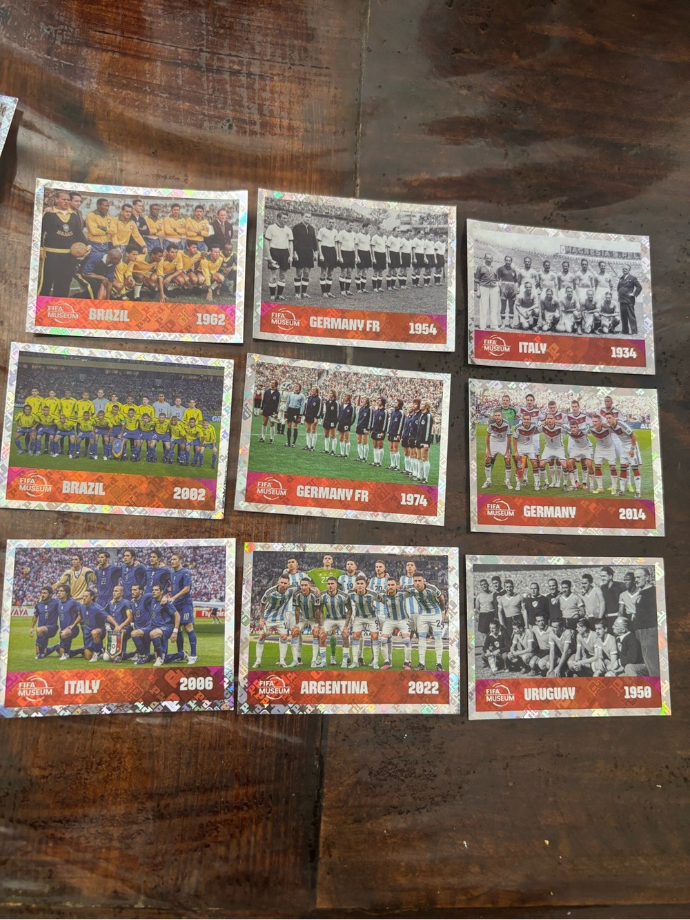 FIFA World Cup Collectible Team Sticker Set - Multicolor mundial 2026